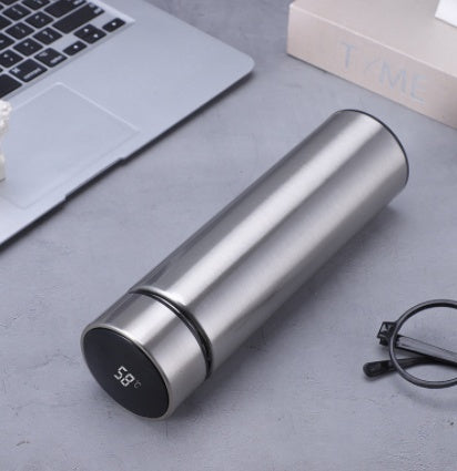 Intelligent Temperature Measuring Water Cup With Stainless Steel Vacuum Flask