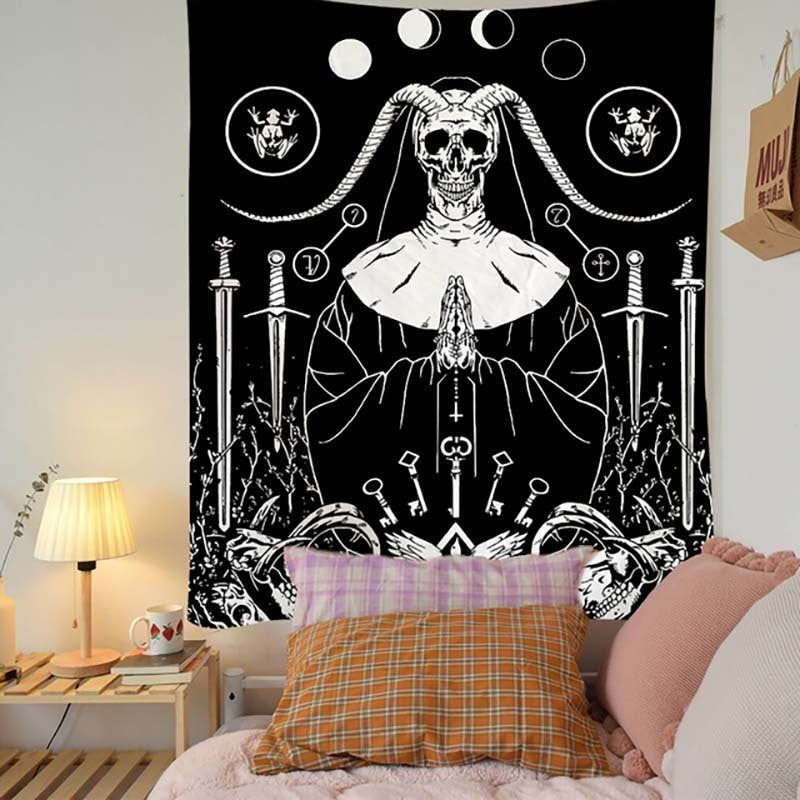 Tapestry Skull Home Decoration Background Cloth