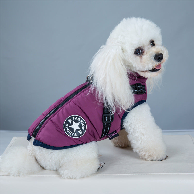 Pet Clothes Waterproof And Warm