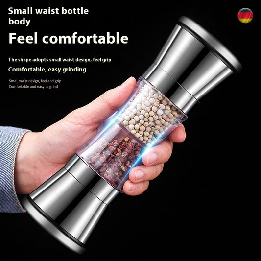 304 Double-headed Stainless Steel Pepper Grinder