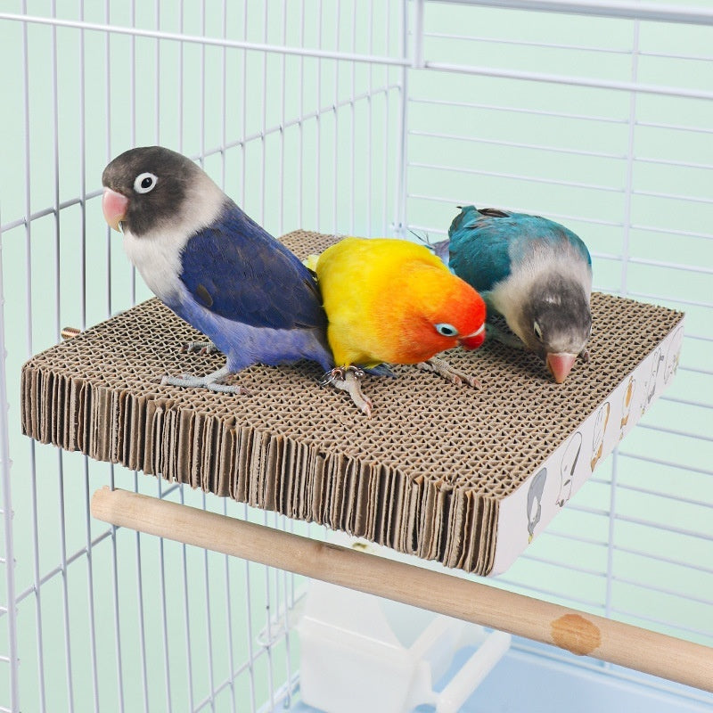 Parrot Toys Chinese Layer Pie Pet Bed Material