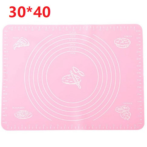 Silicone Baking Mat for Pastry Rolling with Measurements Pastry Rolling Mat, Reusable Non-Stick Silicone Baking Mat