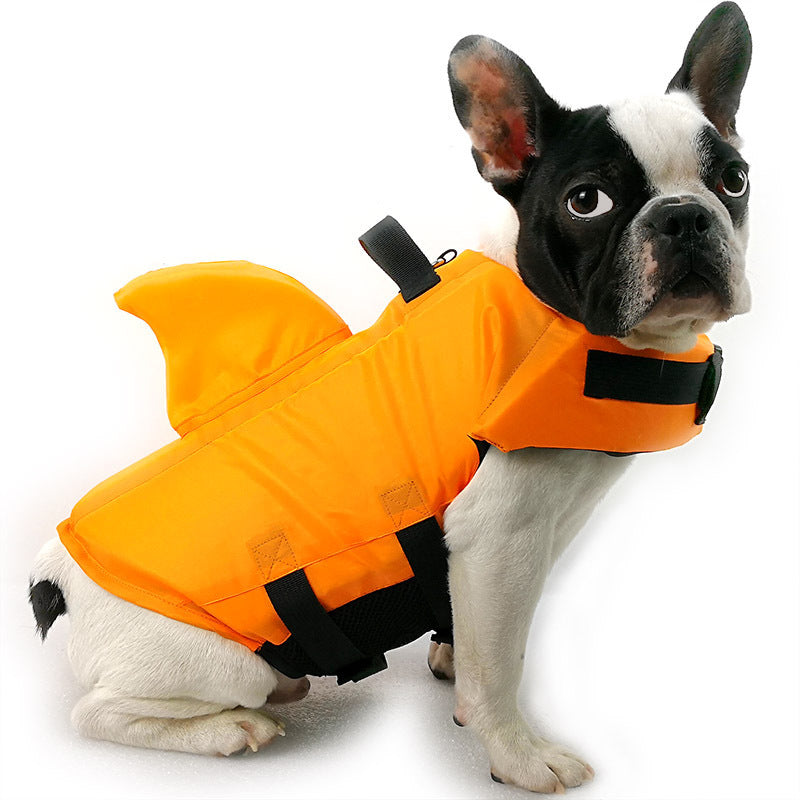 Pet Swimsuit Shark Fin Life Jacket