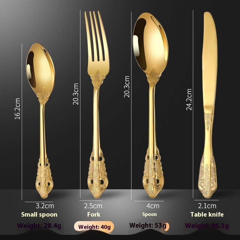 Household Hotel Special Steak Knife And Fork Set For Western Food