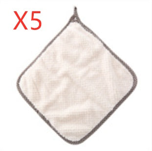 Double-Sided Absorbent Dish Cloth Dish Towel