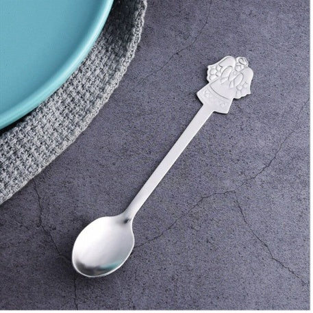 Cartoon spoon Christmas spoon gift cutlery set