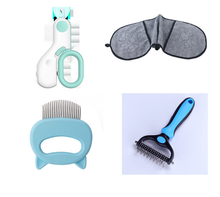 Pet Hair Removal Massaging Shell Comb