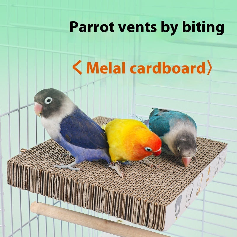 Parrot Toys Chinese Layer Pie Pet Bed Material