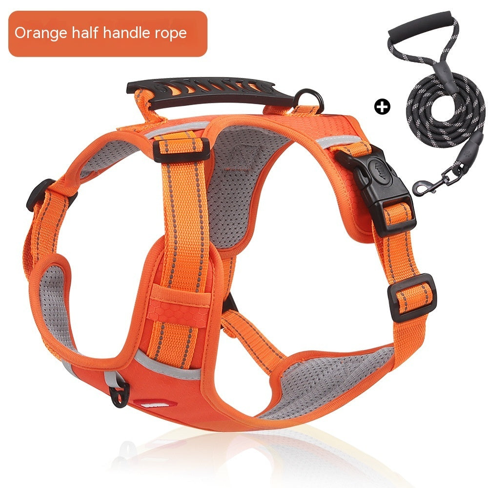 Pet Hand Holding Rope Vest-style Explosion-proof Reflective