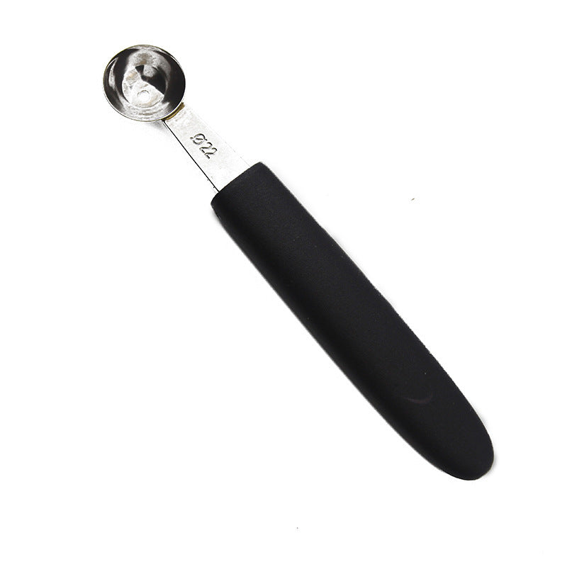 Simple Plastic Handle Spoon Stainless Steel Fruit Baller