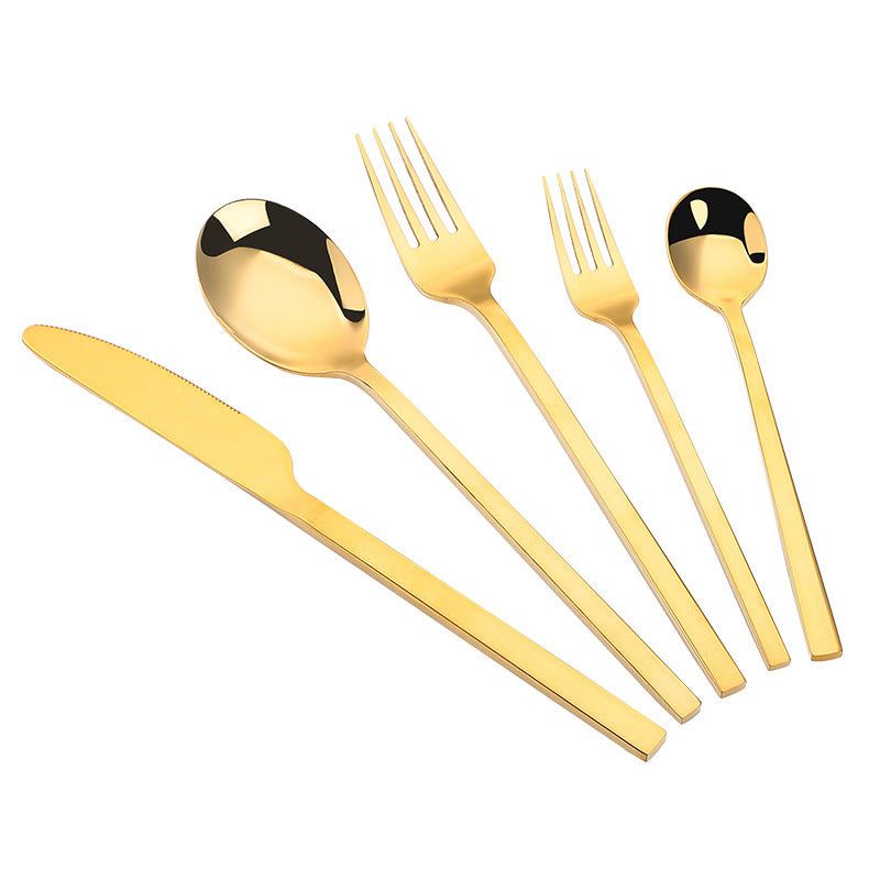 Stainless Steel Cutlery Set Matte Cutlery Thickened