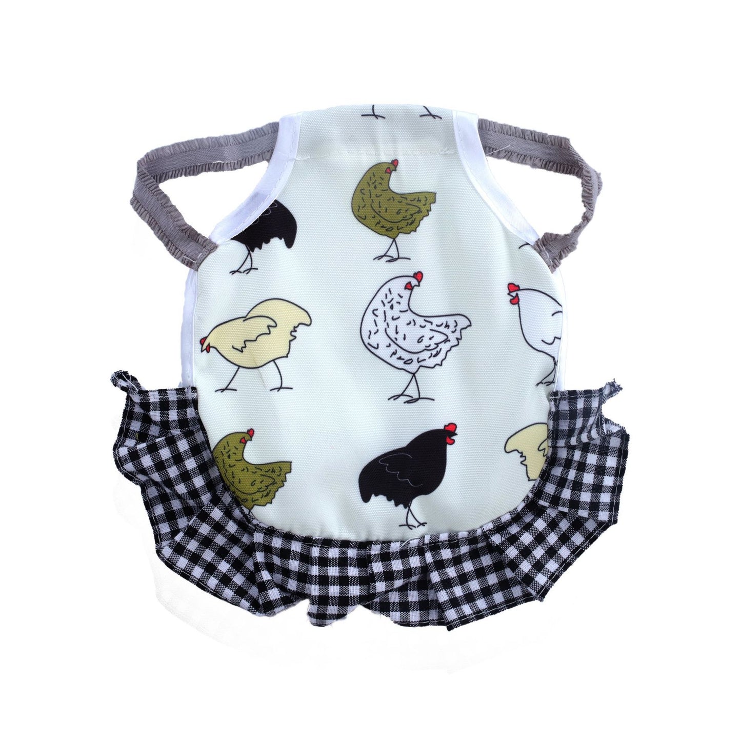 Apron Feather Protection Retainer Back Protector Chicken Saddle Apron Double