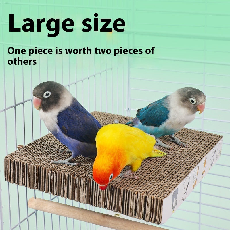 Parrot Toys Chinese Layer Pie Pet Bed Material