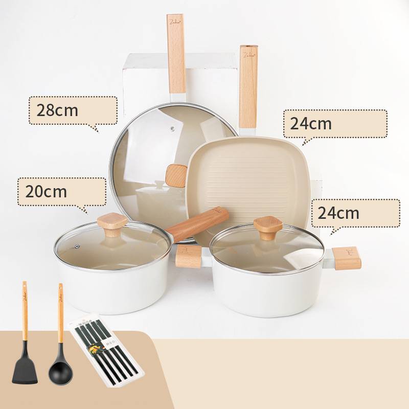 Ceramic Non-stick Pan For Gift Gas