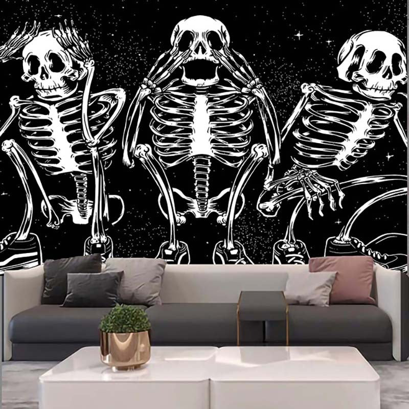 Tapestry Skull Home Decoration Background Cloth