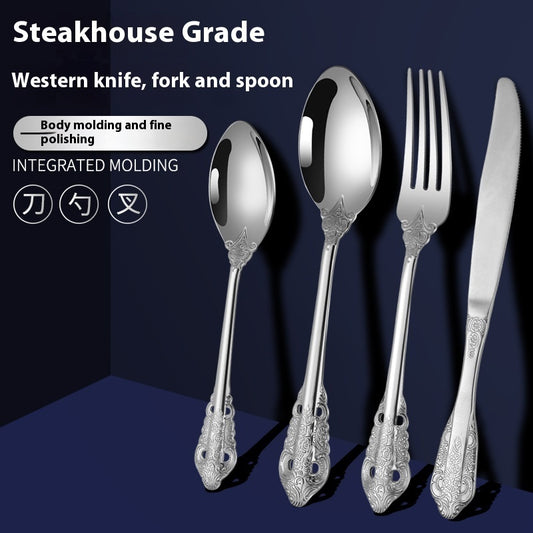 Household Hotel Special Steak Knife And Fork Set For Western Food