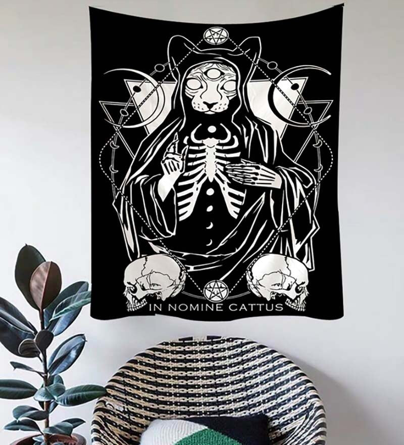 Tapestry Skull Home Decoration Background Cloth