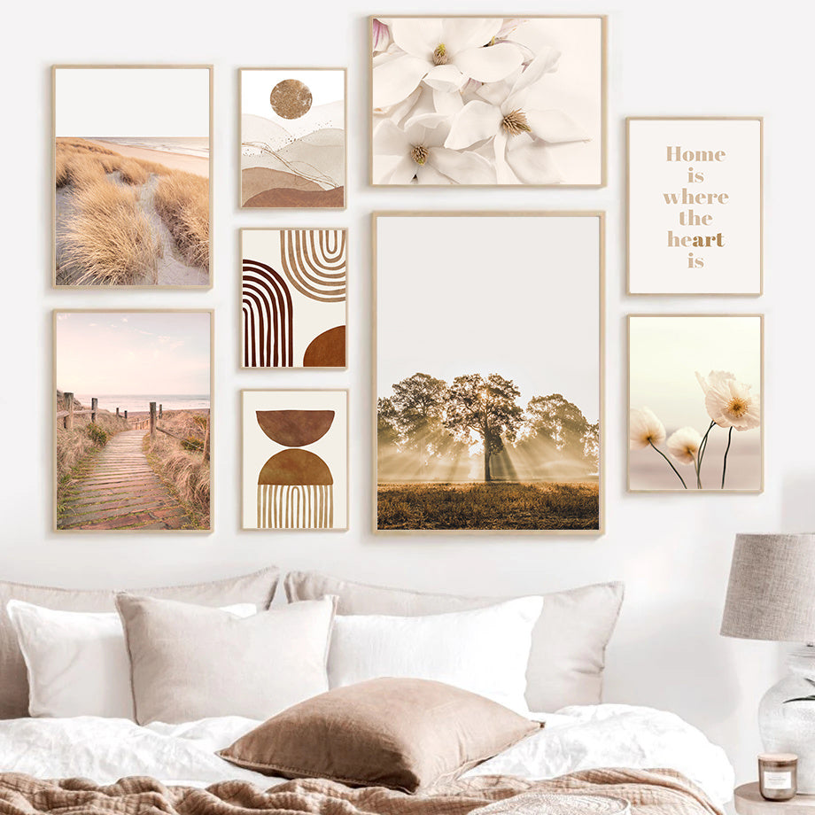 Home Minimalist Decorative Canvas Landscape Poster