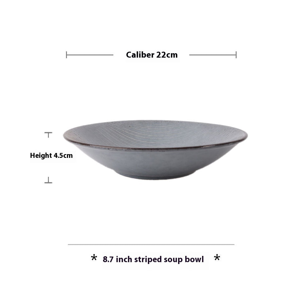 Creative Retro Ceramic Shaped Tableware Bowl Plate Dish