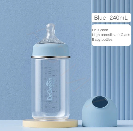 Newborn Baby Glass PPSU Baby Bottle Wide Diameter