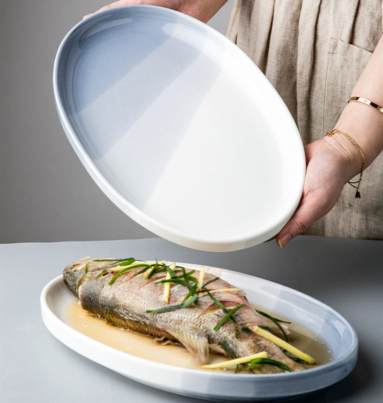 Youci Creative Ceramic Fish Plate Nordic