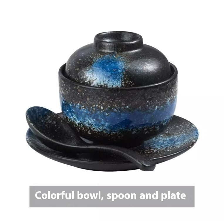 Bowl With Lid Creative Business Set