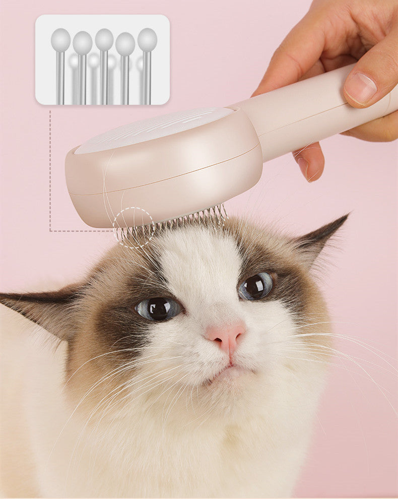 Cat Combing Brush To Float Dog Dog Combing Cat Artifact Cat Hair Cleaner Needle Comb