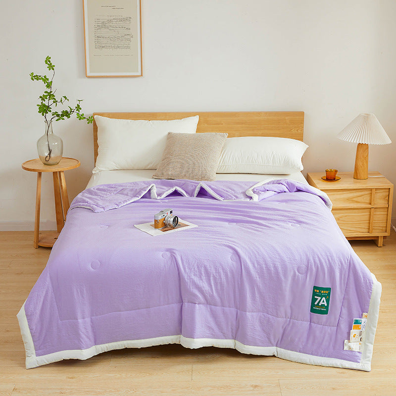 Antibacterial Raw Cotton Washable Summer Cool Quilt