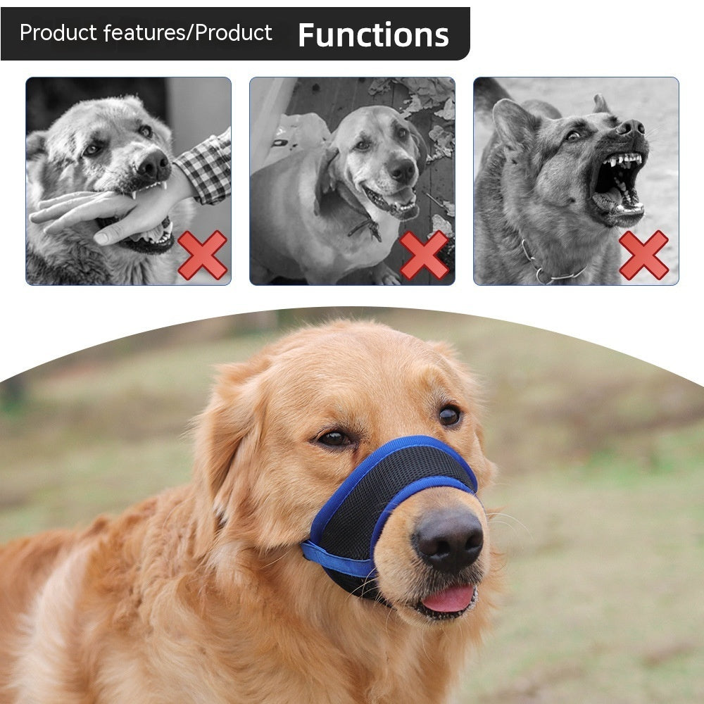 Breathable Mesh Dog Mouth Cover