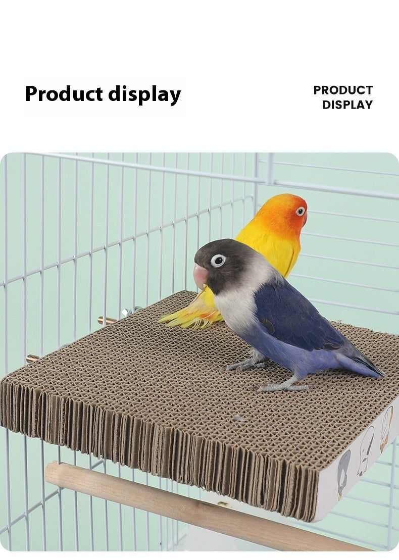 Parrot Toys Chinese Layer Pie Pet Bed Material