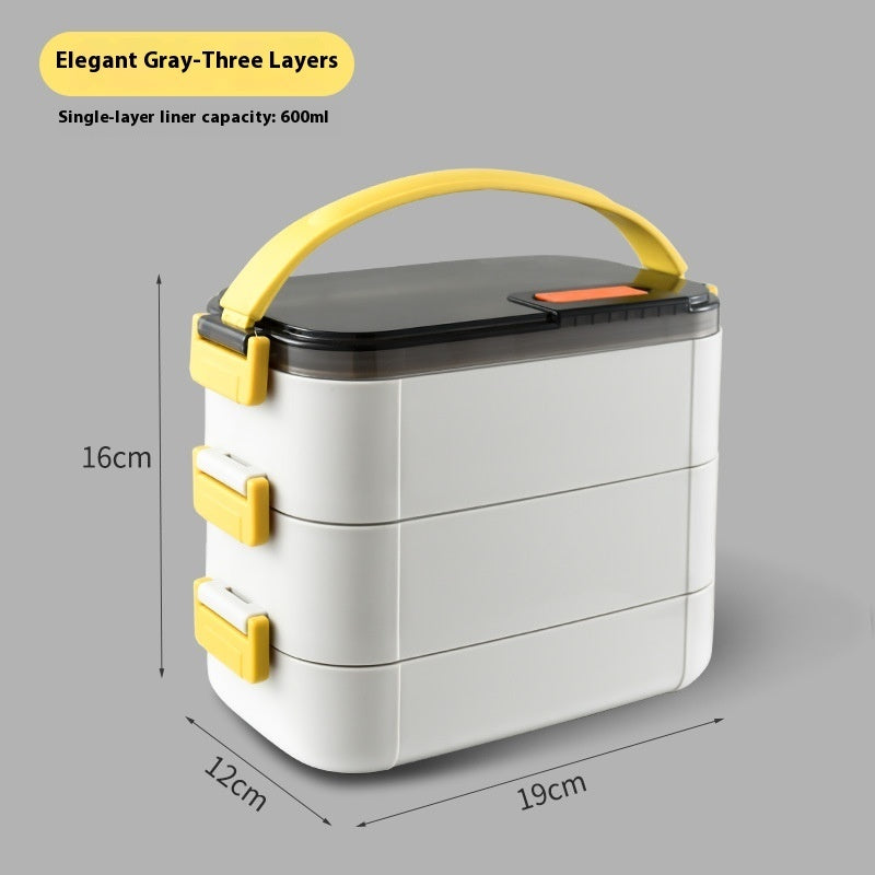 304 Stainless Steel Multi-layer Insulated Lunch Box