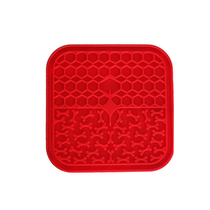 Silicone Dog Licking Pad Slow Food Plate