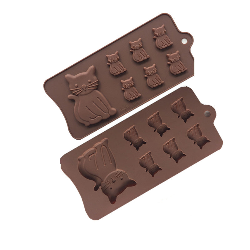 Silicone Chocolate Mould Biscuit Mould Ice Tray