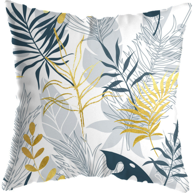 Tropical Plant Cushion Cover Living Room Sofa