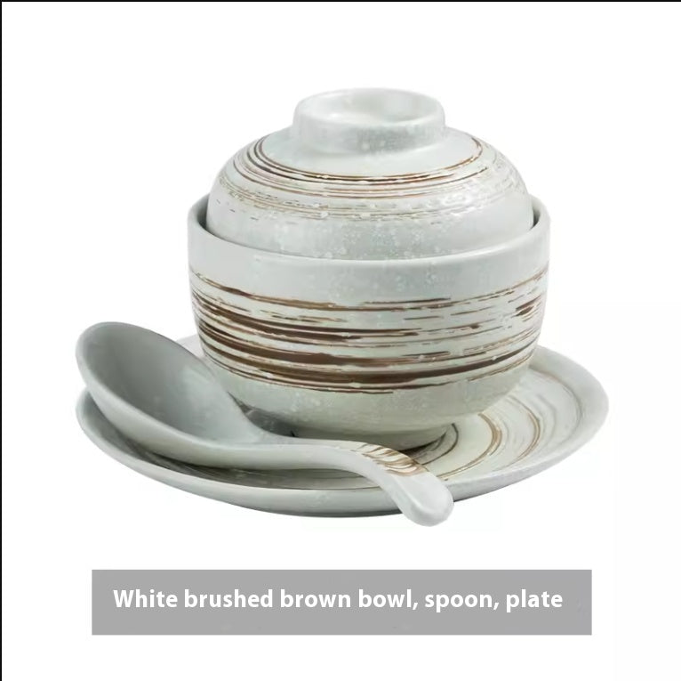 Bowl With Lid Creative Business Set