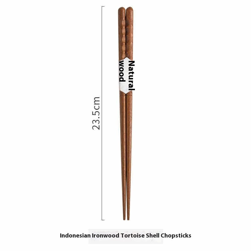 Household Creative Natural Wooden Pointed Chopsticks